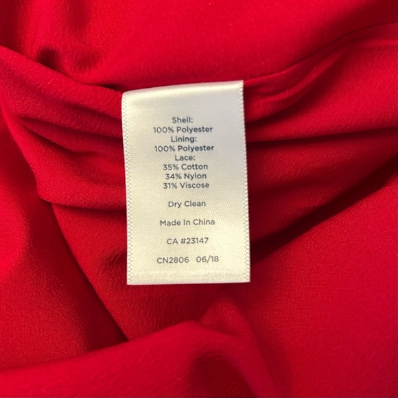 NWT RSVP by Talbots Lace Overlay Long Sleeve Dress - Picture 6 of 10